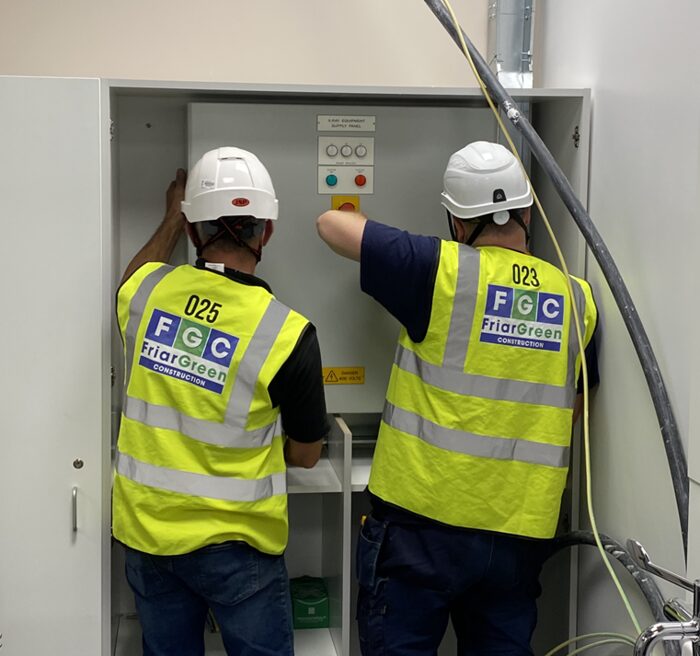 Friargreen engineers at work